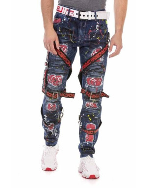 SPODNIE MĘSKIE JEANS SPEDBOY CD178