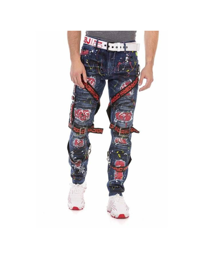 SPODNIE MĘSKIE JEANS SPEDBOY CD178