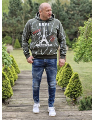 GRANATOWE SPODNIE MĘSKIE JEANS SPEDBOY 2288