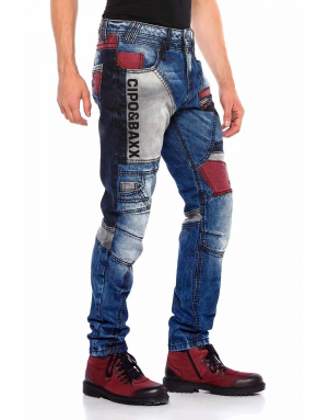 SPODNIE MESKIE JEANS SPEDBOY CD574