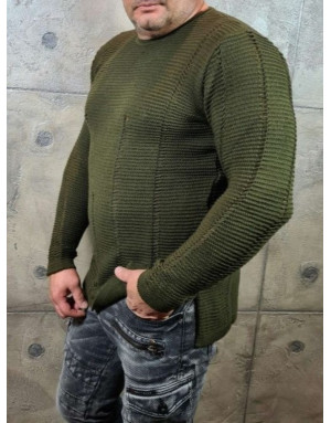 MĘSKI SWETER KHAKI SPEDBOY GM560