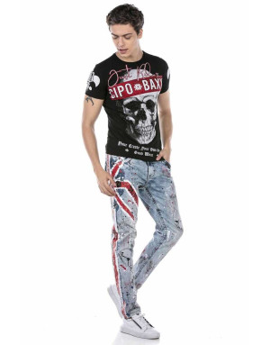 SPODNIE JEANS CIPO & BAXX CD684